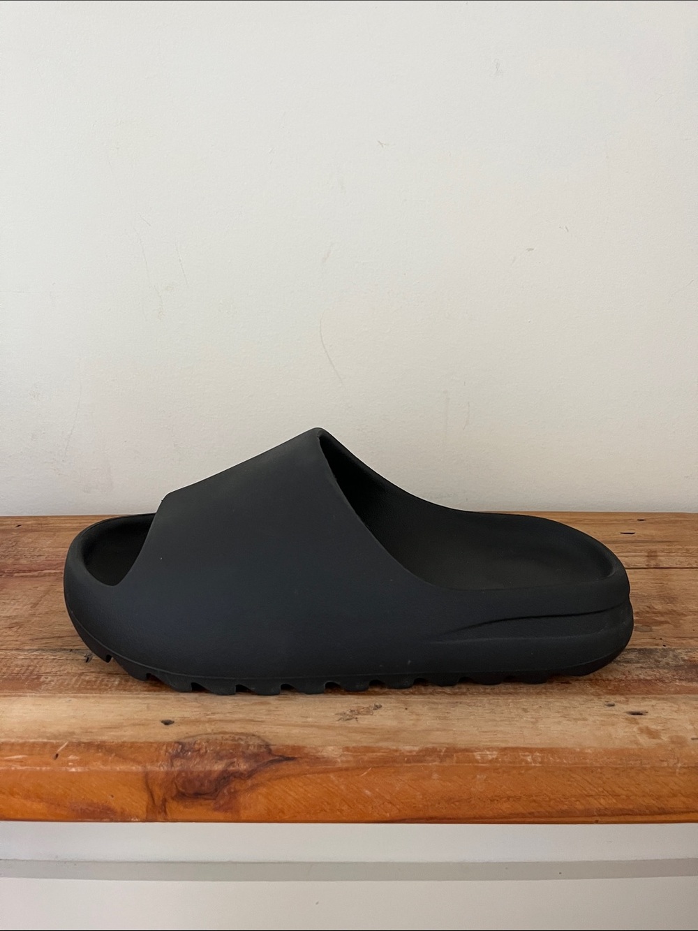 Yeezy slides / YZY YS-01 black . Size US Men 7 - Picture 4 of 7